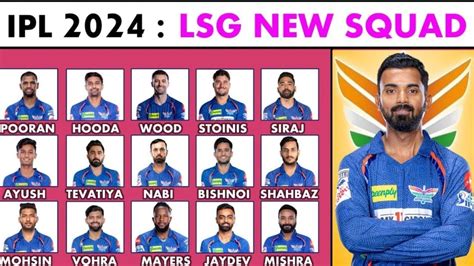 lucknow super giants players 2024